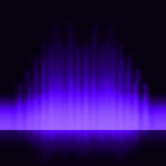 Colorful background glow light wave purple