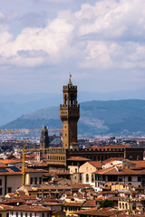 Fototapeta na wymiar Clock Tower Florence