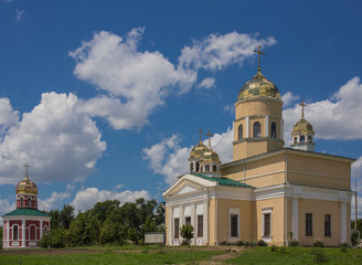 Orthodox Church of St. Alexander Nevsky. The Fortress Of Bender. The monument of architecture of Eastern Europe. Moldova.