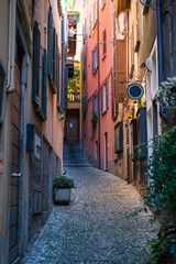 Fototapeta na wymiar Colorful street in Italy
