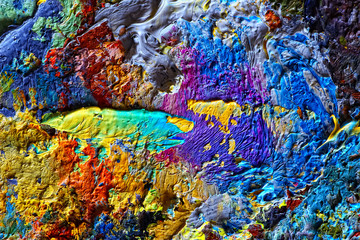 abstract oil paint texture on canvas, background
