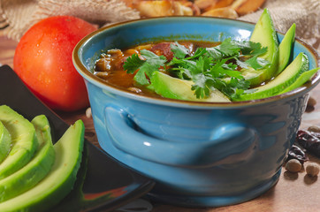 chorizo ​​and chickpea stew