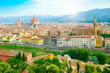 Obraz premium panorama of Florence