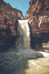 Kelly Ali Beck waterfall in northern Iraq