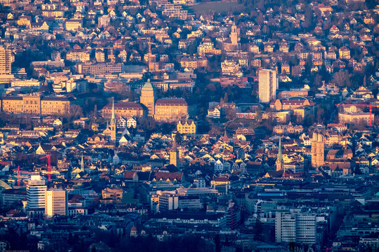 Z&uuml;rich View from Uetliberg