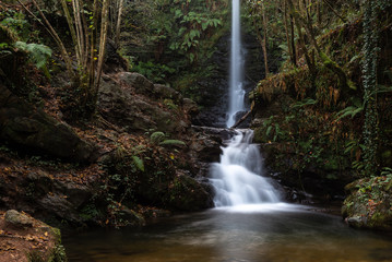 Lamina Falls, Saja-Besaya Natural Park, Cantabria, Spain