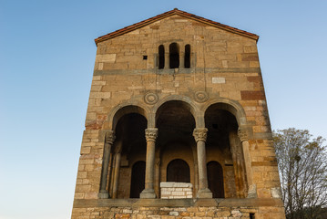 Pre-romanesque church of Santa Maria del Naranco, Oviedo, Asturias, Spain
