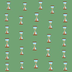 Hourglass background cartoons