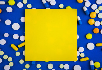 Blank Paper and a Pills