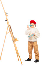 painting with brushes