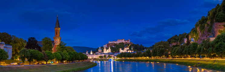 Historic town centre of Salzburg, Austria