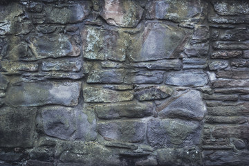 Altertümliche Steinmauer