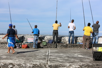 angler in südafrika