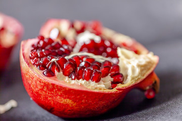 Granat apple close-up