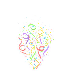 Colorful confetti background