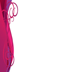 Abstract-Purple & Pink Waves & Swirls