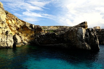 Comino and St Marys watch Tower