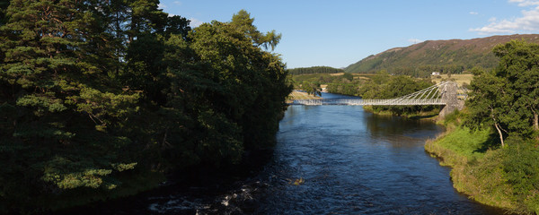 Naklejka na ściany i meble The Bridge of Oich, Scotland
