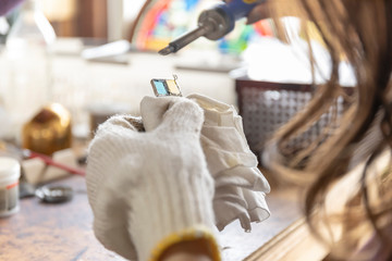 工作　ハンドメイド　手作り　イメージ