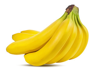 bananas isolated on white background