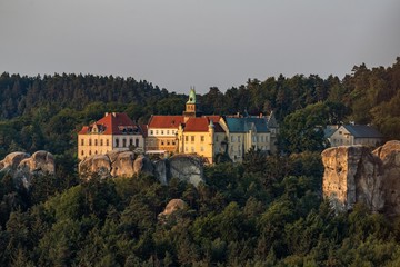 Hruba Skala Chateau near Turnov in Bohemian Paradise