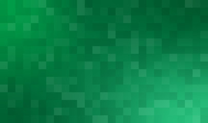 Green transparent bricks abstract background