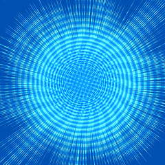 Comic book page blue abstract template