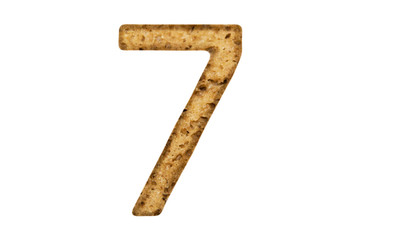 The figure is seven out of bread