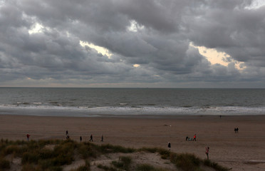 Beach in Belgium (North sea)