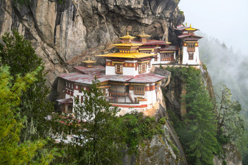 Paro Taktsang (Tiger's nest) - Monastery in Bhutan