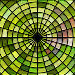Naklejka premium abstract vector stained-glass mosaic background