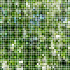 abstract vector square pixel mosaic background