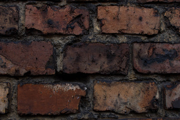 Brick wall. Bricks. Stones. Texture.