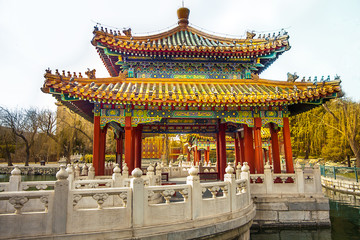 In the Beihai Park in Beijing China
