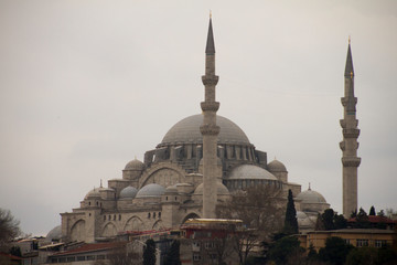 Fototapeta na wymiar Istanbul, Turchia. Scorci della città.