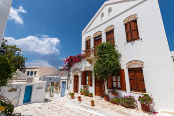 Scene from Aegean island Tinos, Greece