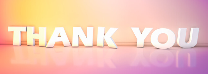 3D Rendering Thank You