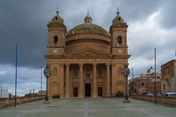 Obraz premium Mgarr Parish Church, Malta