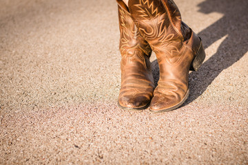Cowboy Boots, Crossed