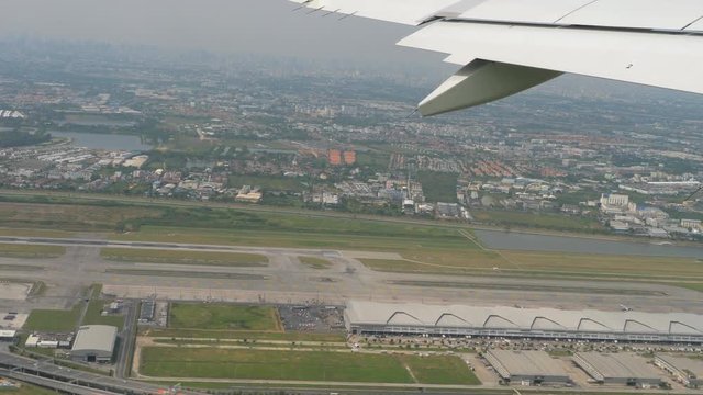 Departure from Bangkok airport