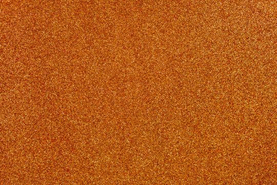 Orange Glitter Background