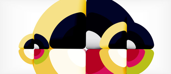 Circle abstract background