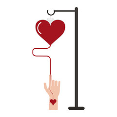 Blood donation campaign elements