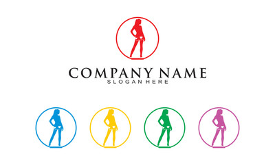 Girl fashion template