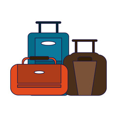 Travel luggage concept