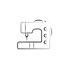 Sewing machine icon. Element of art and craft icon. Thin line icon for website design and development, app development. Premium icon