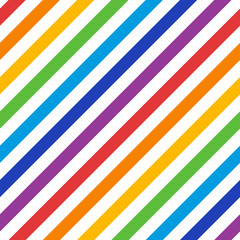 diagonal rainbow rectangular lines, seamless pattern
