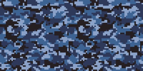 Fototapeta premium Camouflage background. Seamless pattern.Vector. 迷彩パターン