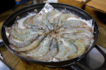 Grilled Jumbo Shrimp, Daeha Gui, Korean Food