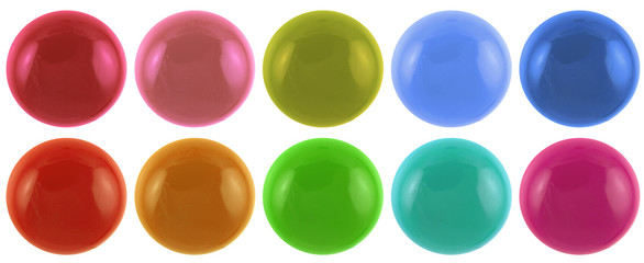 Boutons couleurs 